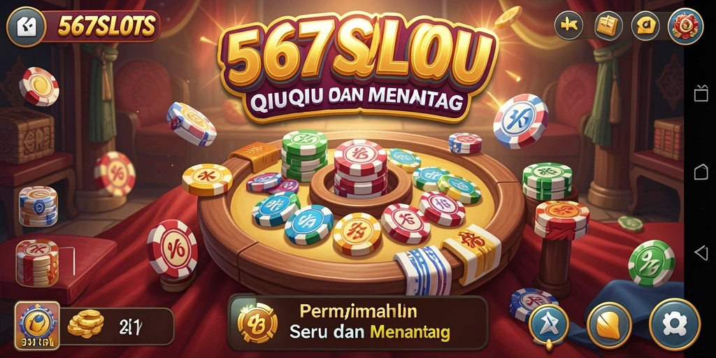 Tampilan gameplay QiuQiu yang menegangkan di 567SLOTS.