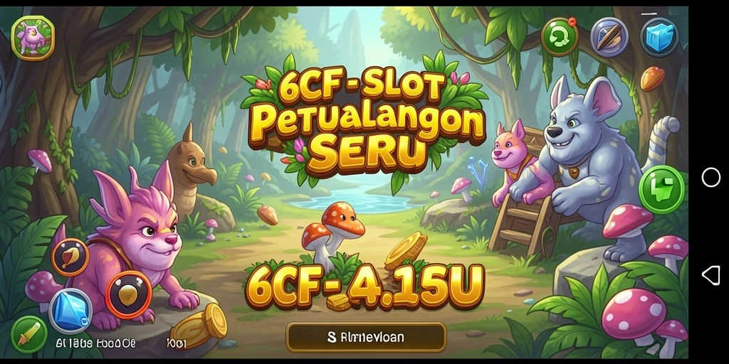 Gameplay menarik di 6CF dengan grafik menawan dan efek suara.