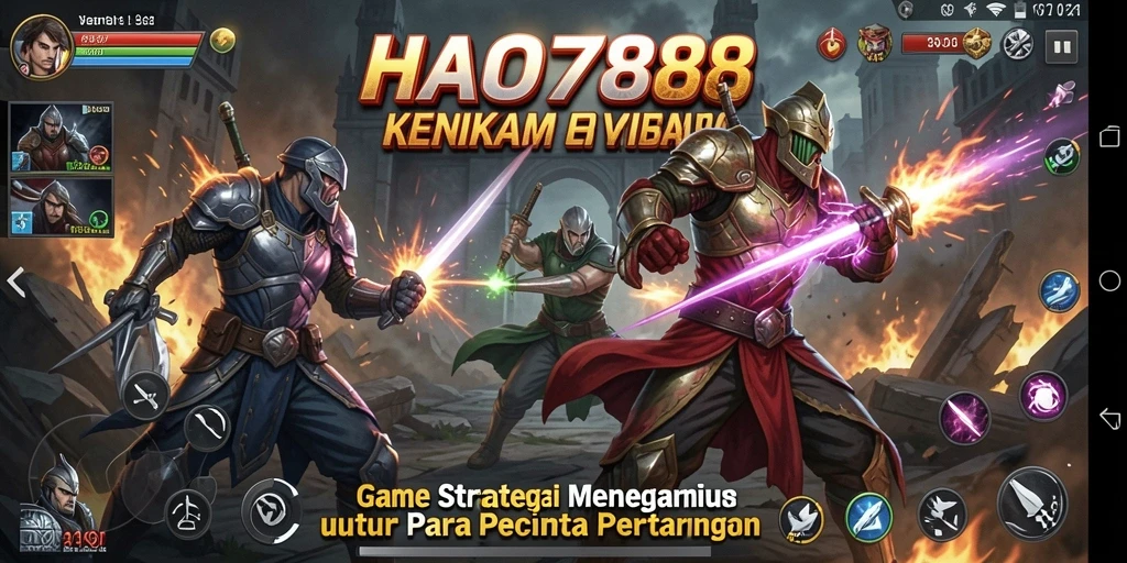 Gameplay seru dalam HAO788 dengan strategi menegangkan.