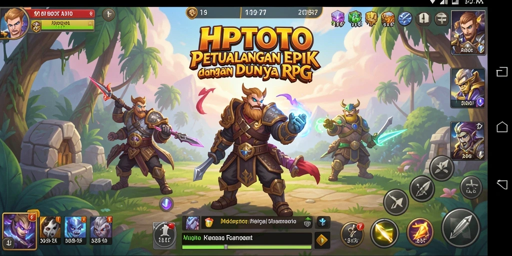 Tampilan gameplay HPTOTO yang memukau dan menantang.