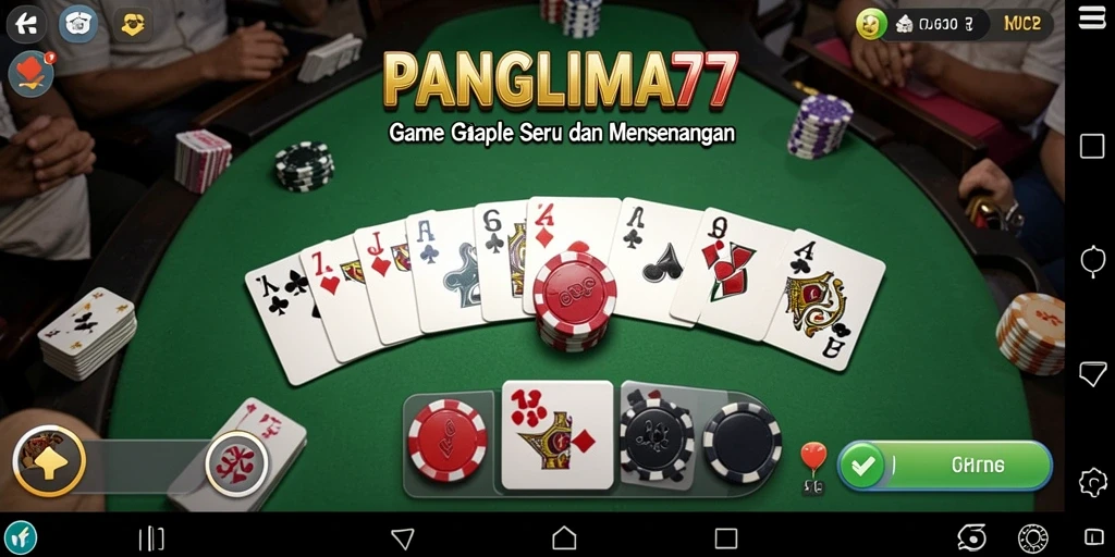 Tampilan gameplay seru dari PANGLIMA77 dengan grafis menarik.