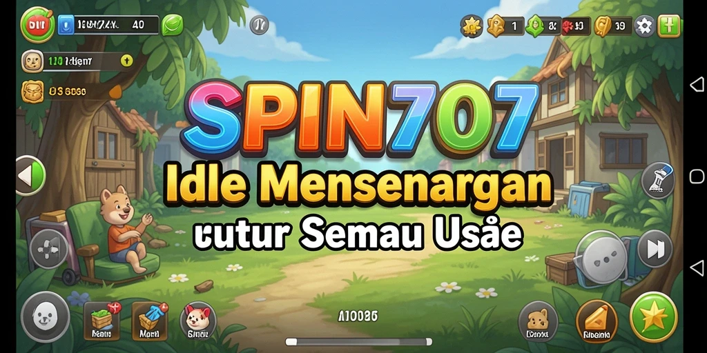 Screenshot gameplay SPIN707 menampilkan mekanisme Idle yang seru dan menenangkan.